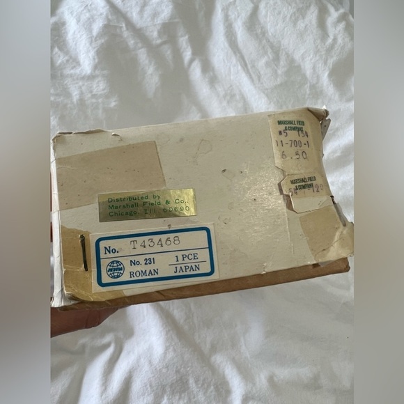 Vintage Christmas Angel Tree Topper~ Original Box~ Marshall Fields - Picture 4 of 12